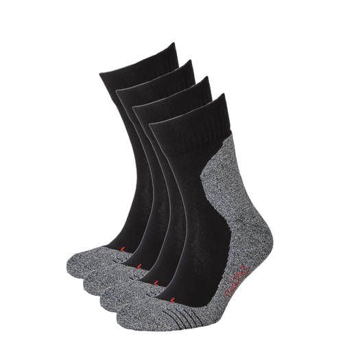 Xtreme sportsokken - set van 4 zwart