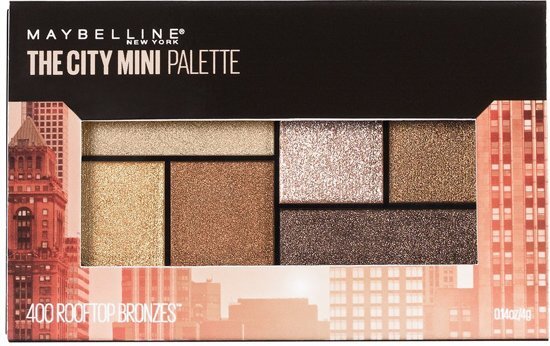 Maybelline The City Mini Oogschaduw Palette 400 Rooftop Bronzes