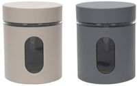 Kitchen Tools Voorraadpot zand of grijs mat 0.6L