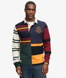 Superdry Homme Top Rugby Mix Match Coupe Décontractée Multiple Colours Taille: S