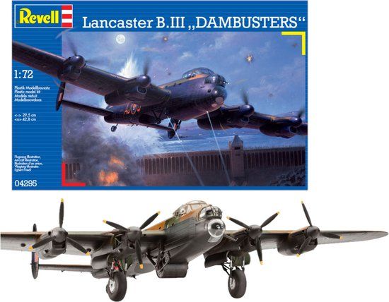 Revell Avro Lancaster DAMBUSTERS - 04295 - Vliegtuig model - 10+ jaar