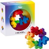 Plus-Plus Hexel spectrum 6 delige Fidget toy