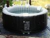 Bol Set van 2 hoofdsteunen en 1 bekerhouder voor jacuzzi spa - Polyurethaan - Wit