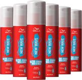 Wella New Wave Rock & Hold Gel Styler - 6x 100 ml