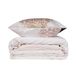Dekbedovertrekset + 1 kussensloop, wit, beige, antraciet, crème