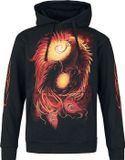 Spiral Phoenix Arisen Heren Trui met capuchon - zwart - L