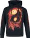 Spiral Phoenix Arisen Heren Trui met capuchon - zwart - L