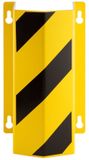 Moravia Morion buisbeschermer - wandmontage - geel zwart 500 x 292 x 230 mm