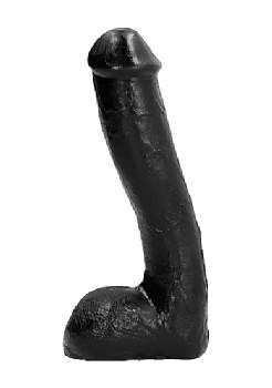 All Black Dildo 23 cm (1
