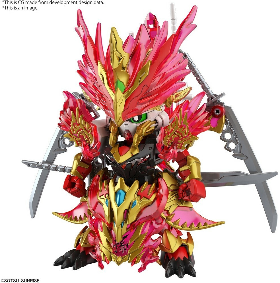 Bandai Gundam SD Gundam World Heroes Model Kit - Sun Quan Gundam Astray He Yan Xiang Hu