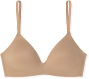Schiesser Invisible Soft BH - Zonder Beugels - Voorgevormde Cup - Dames - Beha - Beige - 75B