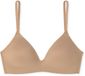 Schiesser Invisible Soft BH - Zonder Beugels - Voorgevormde Cup - Dames - Beha - Beige - 75B