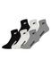 STARTER Quarter Socks - 6-pack - Grijs/Wit/Zwart - Maat 39/42