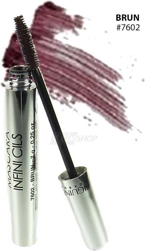 BIGUINE MAKE UP PARIS BIGUINE MAKE-UP PARIS - MASCARA INFINI CILS - 7602 Brun - Mascara - 7g