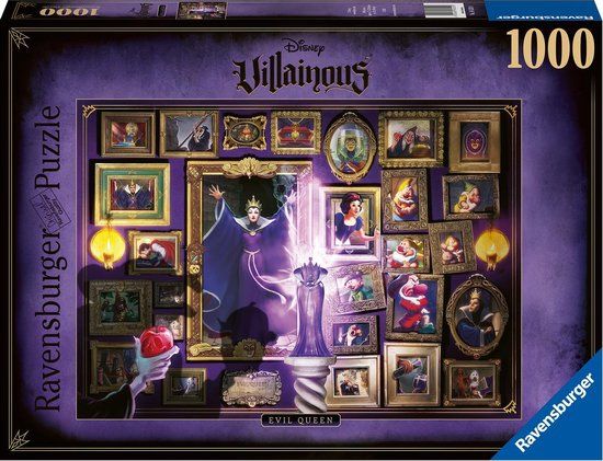 Ravensburger Villainous: Evil Queen - 1000 stukjes Puzzel - Disney Classics