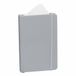 Merkloos Notitieboekje - Hardcover - Zilver - 9x14 cm - 100 Blanco Pagina's - Elastische Sluiting