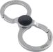 Munkees Karabijnhaak 8-shape 6,8 Cm Zilver
