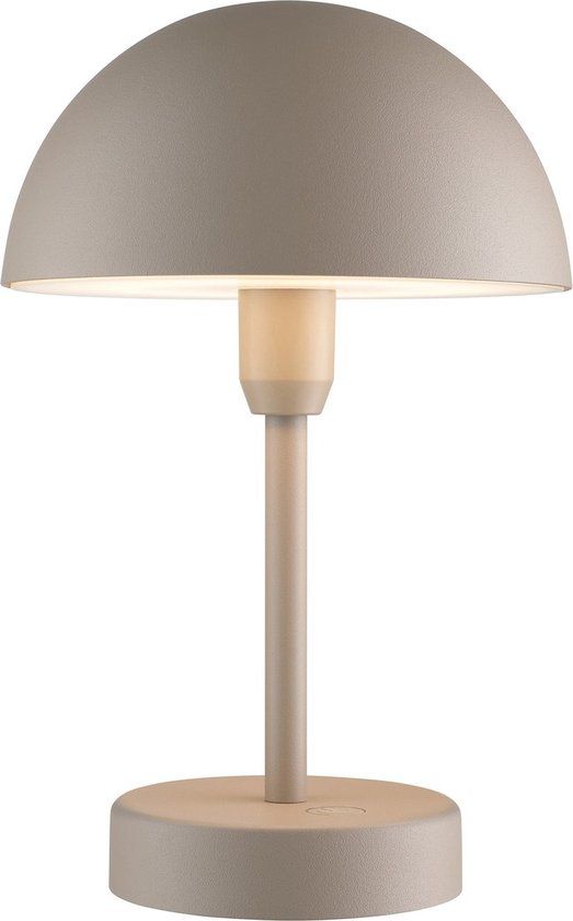 Nordlux Ellen To Go - Batterijlamp - LED - Beige - Ø16 cm - Met Dimfunctie