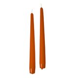 Cereria di Giorgio Risthò Kaarsen voor kandelaars, Wax, Terracotta, 2,2 x 25 cm, 10 stuks
