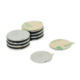 Lijm N42 Neodymium - Magneet Voor Kunst, Ambachten, Model Productie, Diy, Hobbys - 15mm Diameter x 1mm - 1,1kg Trein - Zuid - Pack van 10