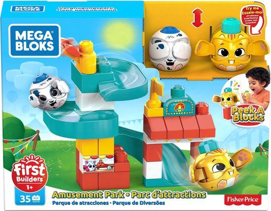 Mega Bloks Peek A Blocks Speelhuisje Bouwset