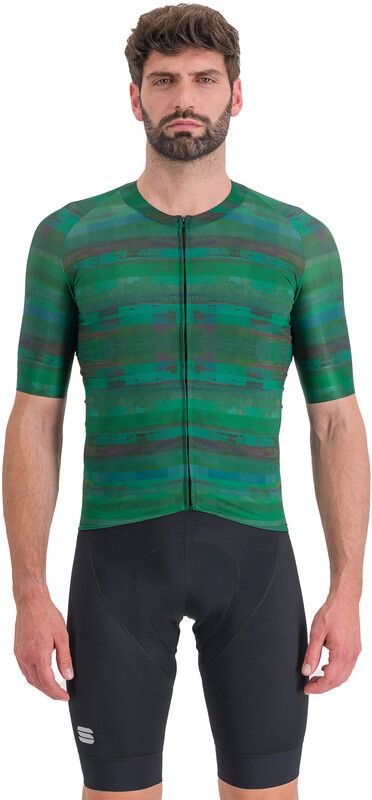 Sportful Glitch Bomber Jersey Heren - Groen