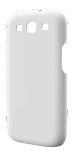 SwitchEasy NUDE White wit / Galaxy S III