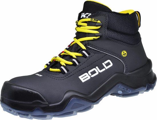 HKS Drive 1 VTP S3 werkschoenen - veiligheidsschoenen - safety shoes - hoog - heren - composiet - metaalvrij - antislip - ESD - lichtgewicht - Vegan - maat 40