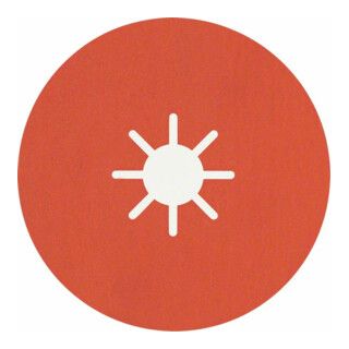 Bosch EXPERT R782 Prisma keramische fiberschijf - 180mm - G120 - 25 stuks