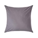 Homescapes Donkergrijs Egyptisch Katoenen Euro Kussensloop 80x80 cm