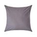 Homescapes Donkergrijs Egyptisch Katoenen Euro Kussensloop 80x80 cm