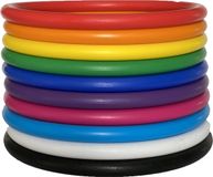 Spordas Werpringen Set Dun Rubber 10 stuks - 5420057028119
