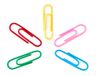Alevar 100 gekleurde paperclips van geplastificeerd staal, maat 33 mm, nr. 4, middelgrote paperclips, verschillende kleuren