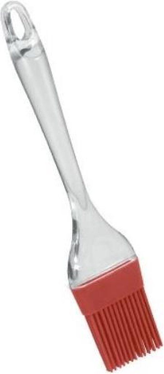 Metaltex Dolceforno bakpenseel 22,5 cm siliconen rood