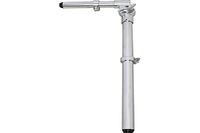 Tomhouder lang 30 cm incl. 2 geheugenlocks, schuine tanden.