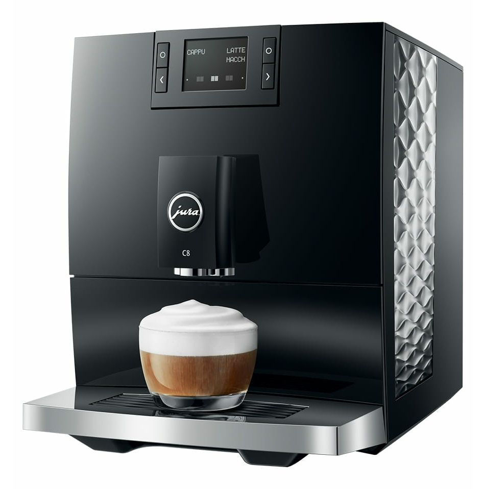 JURA C8 Volautomatische Espressomachine - Piano Black - EA