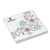 Nordic Nest Rörstrand Serviette en papier Swedish Grace Winter Lot de 20 blanc