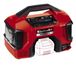 Einhell Compresseur sans fil PRESSITO Li Solo - 18V - 21 l/min - 11 bar - Incl. set d'adaptateurs 3 pièces