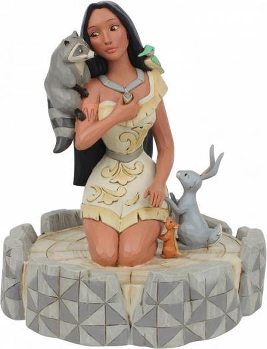 Disney Traditions (Jim Shore) Disney Traditions Beeldje Brave Beauty Pocahontas 18,5cm