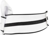 Anky Stone-deluxe Plastron Wit-zwart