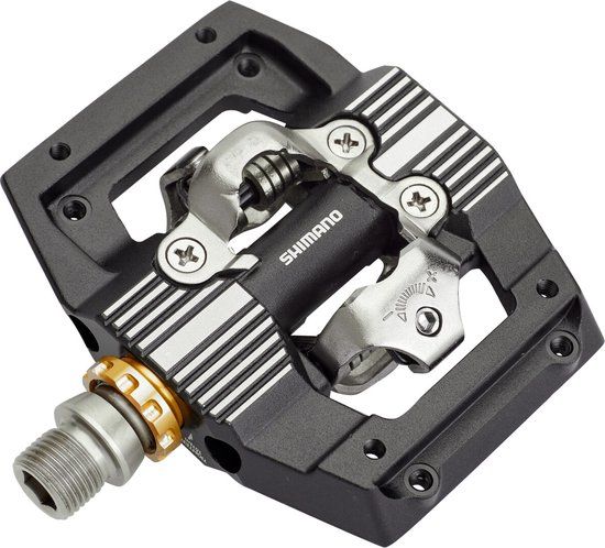 Pedaalset Shimano Saint PD-M821 SPD + platform - zwart