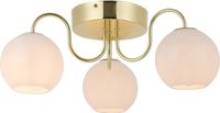 Nordlux Franca Plafondlamp E14 Opaal Glas/Messing
