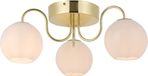 Nordlux Franca Plafondlamp E14 Opaal Glas/Messing