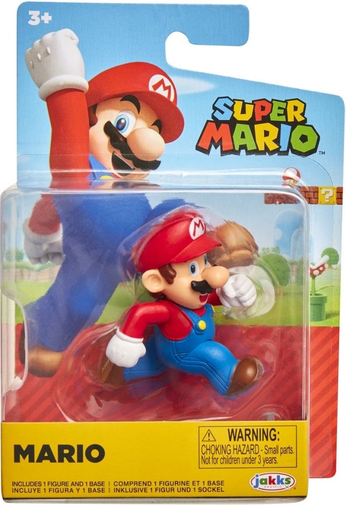 Jakks Pacific super mario mini figure - running mario