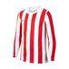 Nike Uniseks-Kind Top Met Lange Mouwen Y Nk Df Strp Dvsn Iv Jsy Ls, Wit/University Rood/Zwart, CW3825-104, S