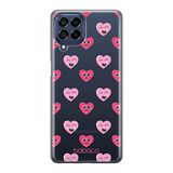 ERT GROUP mobiel telefoonhoesje voor Samsung M33 5G origineel en officieel erkend Babaco patroon Hearts 006 optimaal aangepast aan de vorm van de mobiele telefoon, gedeeltelijk bedrukt