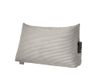 Traumnacht Coussin de dos, coussin de lecture, 70 x 40 cm, gris clair, housse amovible et lavable en velours côtelé confortable, poche latérale pratique, certifié Öko-Tex, produit selon les normes allemandes