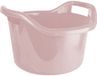 Hega Hogar Grote teil/afwasbak/kuip - kunststof - rond - handvatten - 41 x 24 cm - 14 liter - roze