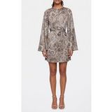GUESS Loredana Col bateau M Cachemire floral Taupe