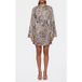 GUESS Loredana Col bateau M Cachemire floral Taupe